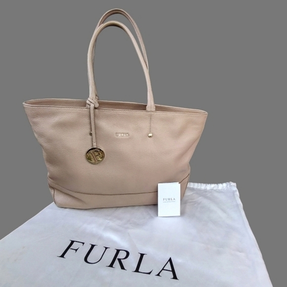 Furla Leather Tote Bag - Picture 1 of 13